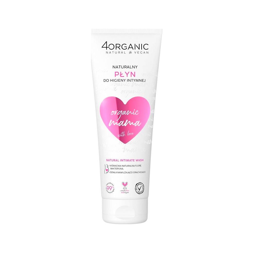 4organic Mama natural intimate wash 250 ml/Гель для интимной гигиены для беременных 200мл