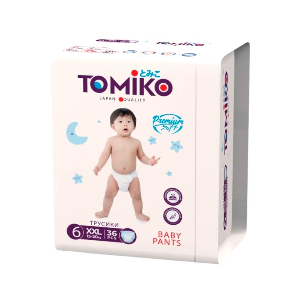 Трусики Tomiko Premium 6 размер XXL 15-20 кг 36 шт