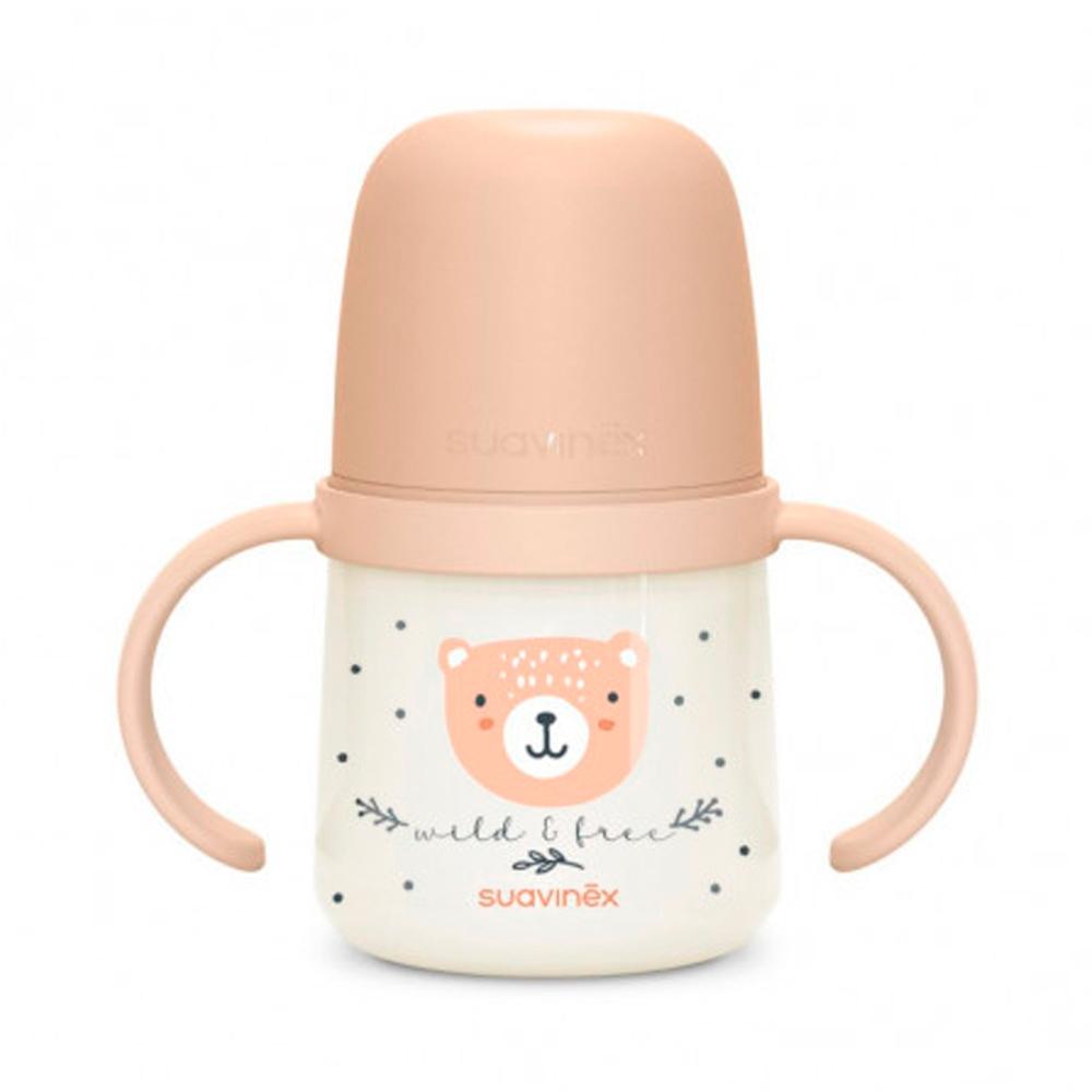 Поильник Suavinex ночной Wild бежевый 6м+