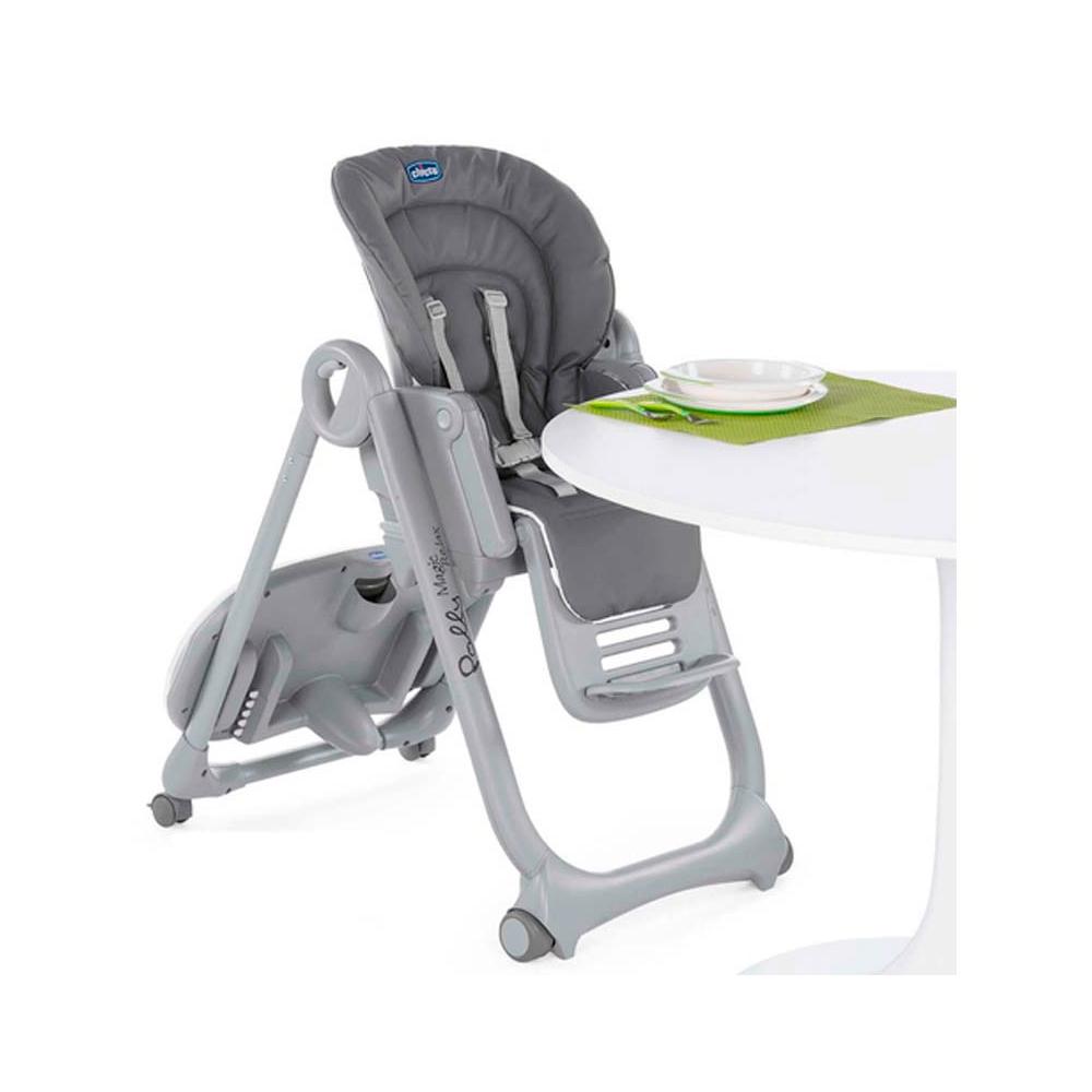 Стульчик для кормления Chicco Polly Magic Relax Graphite Стульчик для кормления Chicco Polly Magic Relax Graphite
