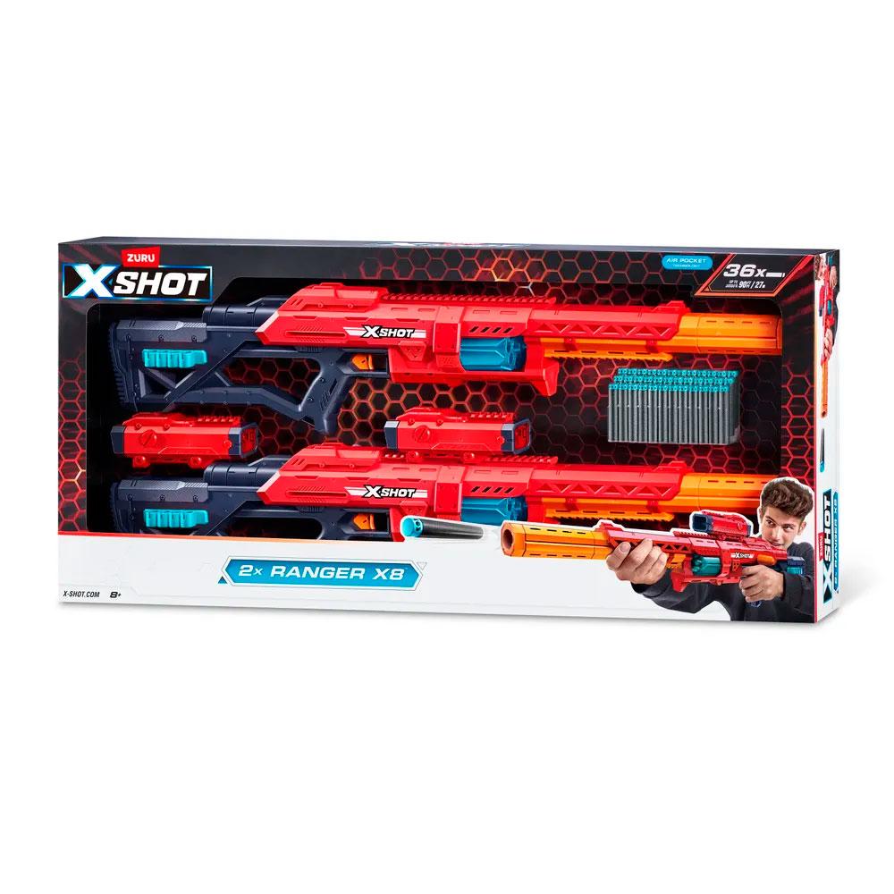 Бластер X-Shot Excel Ranger X8 Blaster 2 шт 36 дротиков