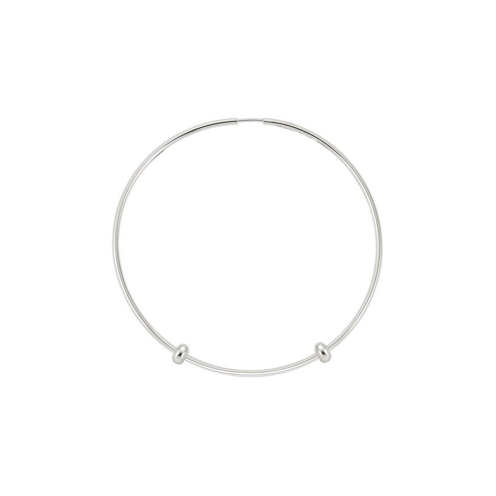 SINGLE SEIMIA Earring in 925 sterling silver (011_Circle)
