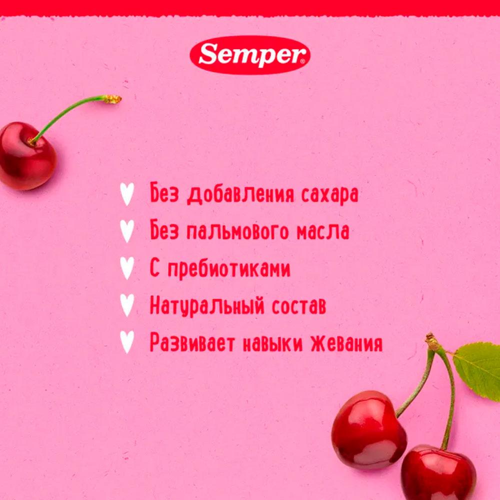 Печенье Semper вишня 12м+ 80 гр