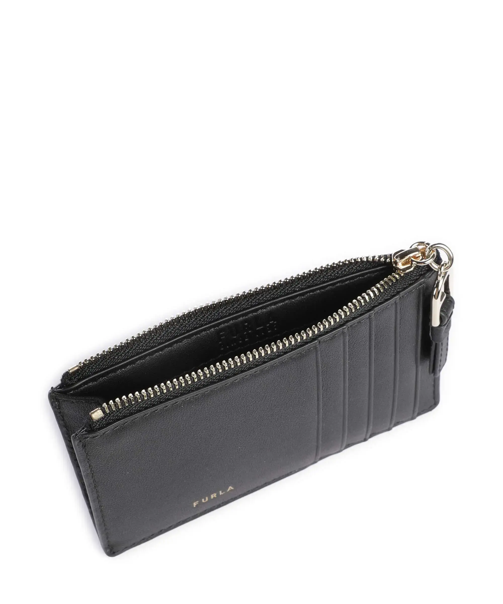 FURLA NUVOLA M ZIPPED CARD CASE - VITELLO CLARIS LUX