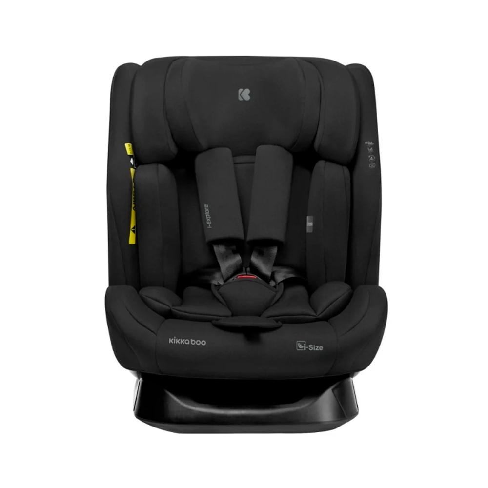 Автокресло KikkaBoo i-Explore i-SIZE Black 0-36 кг