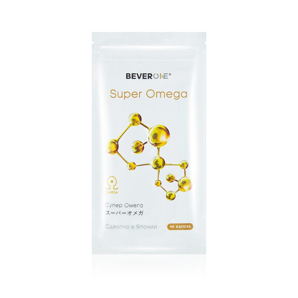 Комплекс BEVERONE Super Omega, 5 пакетов по 90 капсул