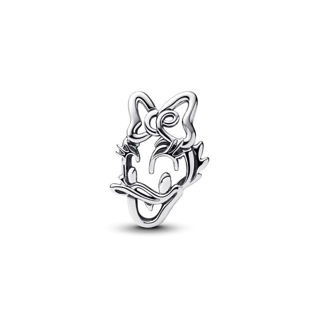Disney Daisy Duck sterling silver charm