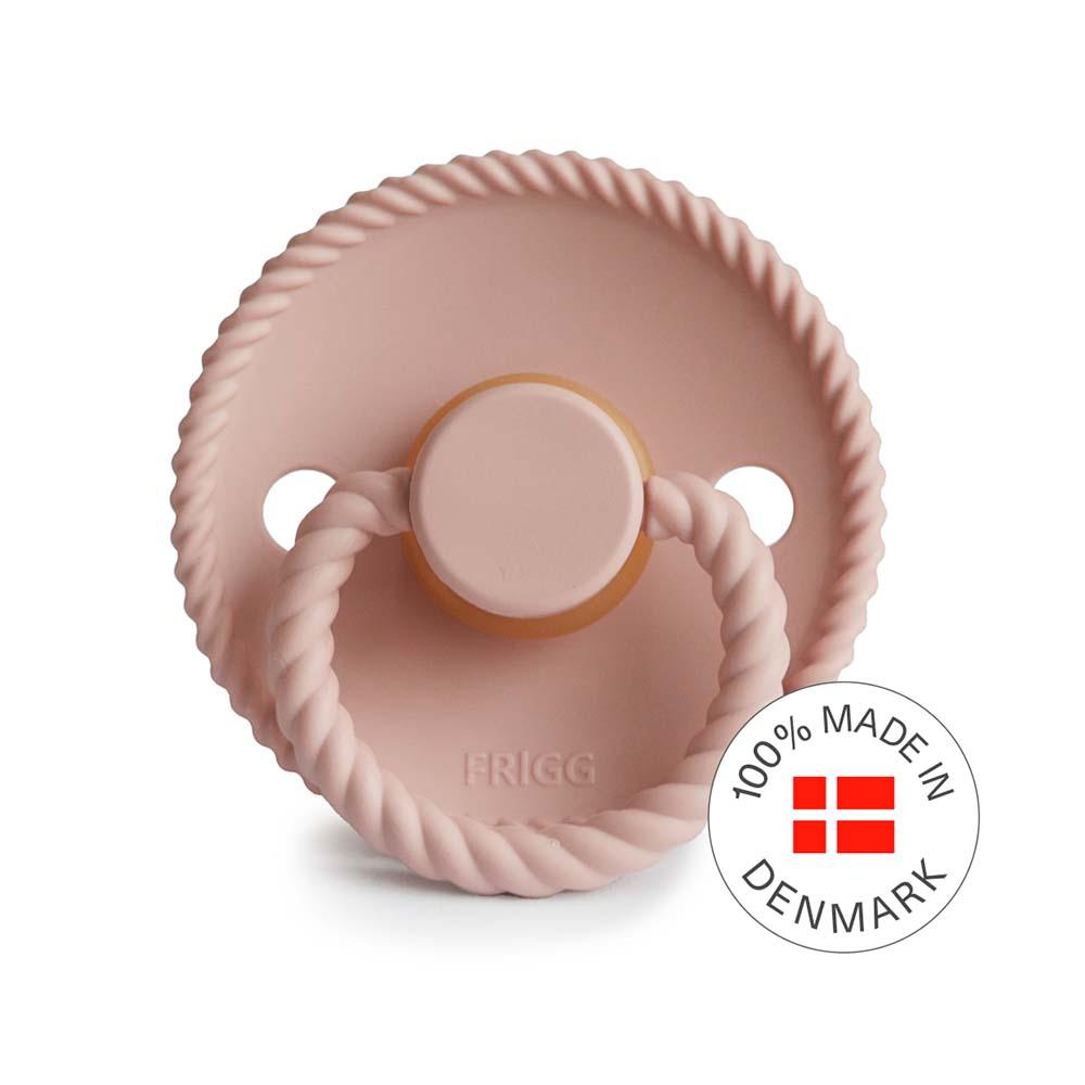 Пустышка FRIGG Rope Latex Blush - 0-6м