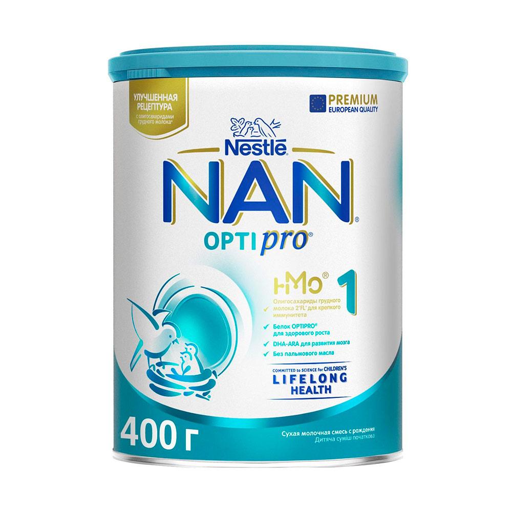 Сухая молочная смесь NAN Optipro 1 0м+ 400 гр