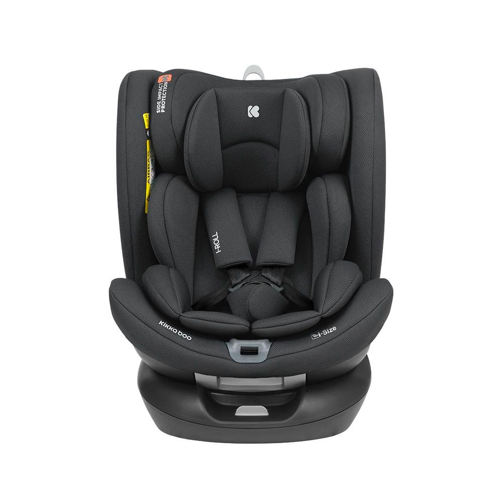 Автокресло KikkaBoo i-Roll i-SIZE Black