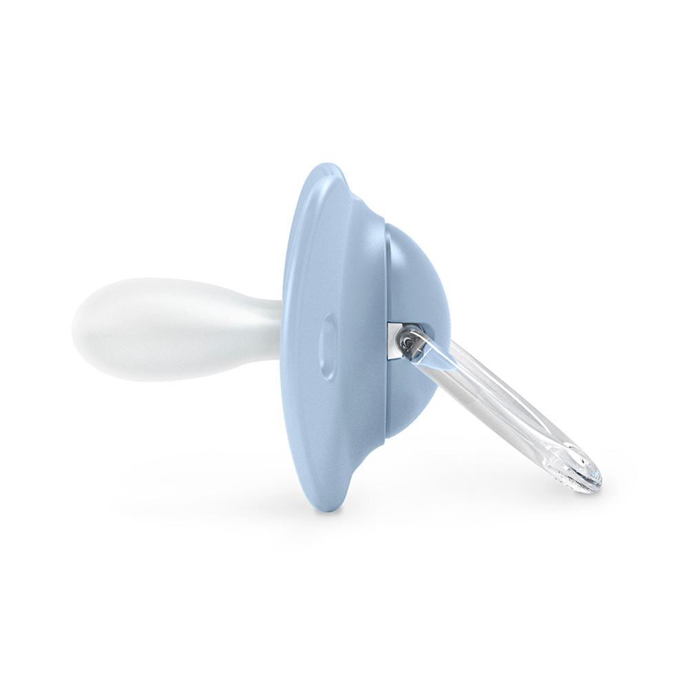 Пустышка Suavinex Wild голубая 18м+ 2шт