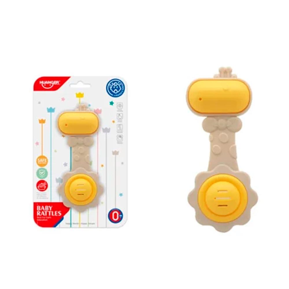 Погремушка-прорезыватель в виде жирафа Huanger HE0106