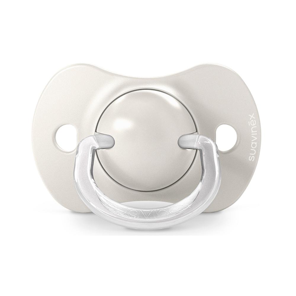 Пустышка Suavinex Wild бежевая 0-6м 2шт