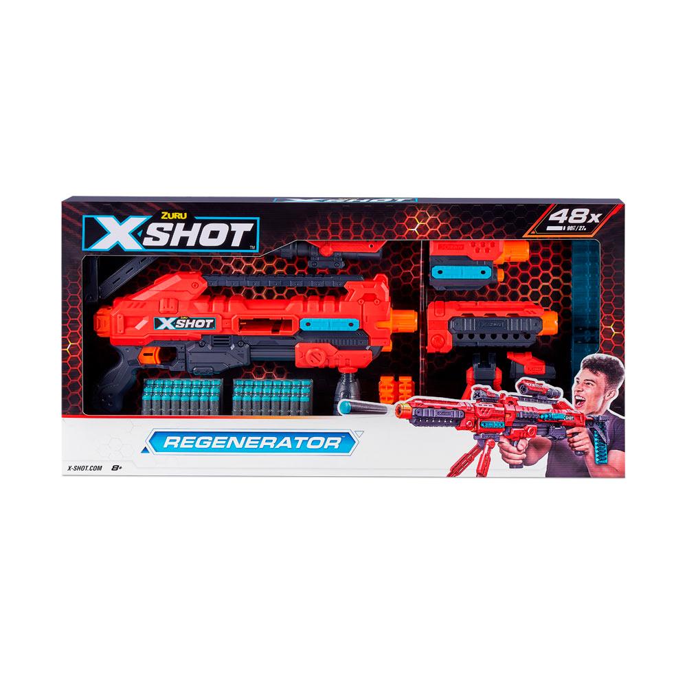 Бластер X-Shot Regenerator 48 дротиков