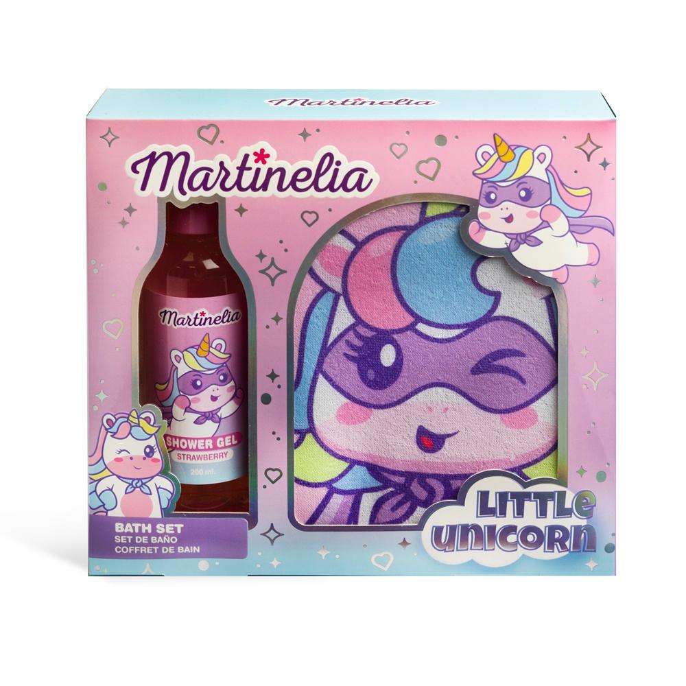 Набор для ванны с варежкой-мочалкой Martinelia Little unicorn