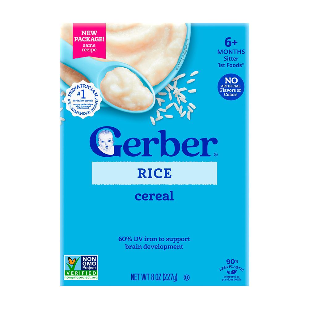 Каша Gerber рисовая 6м+ 227 гр Каша Gerber рисовая 6м+ 227 гр