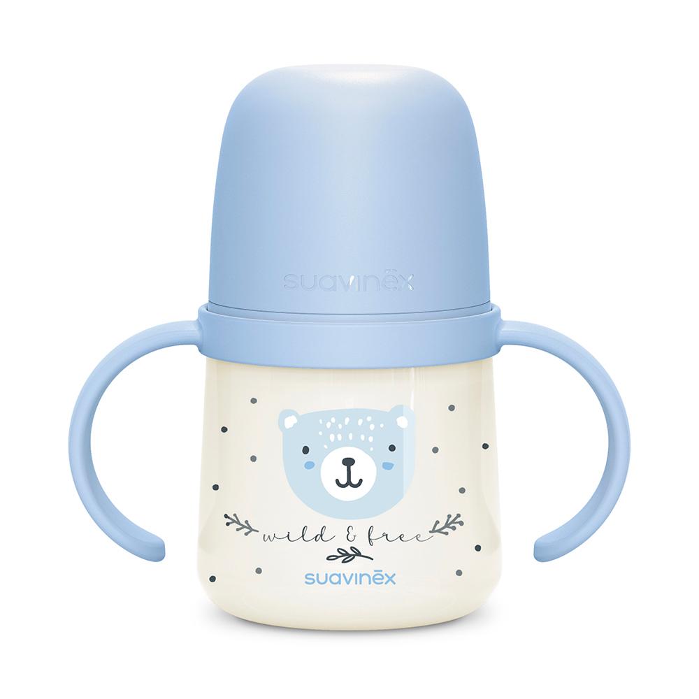 Поильник Suavinex ночной Wild голубой 6м+ Поильник Suavinex ночной Wild голубой 6м+