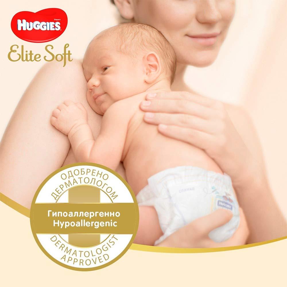 Подгузники Huggies Elite Soft размер 3 5-9 кг 40 шт