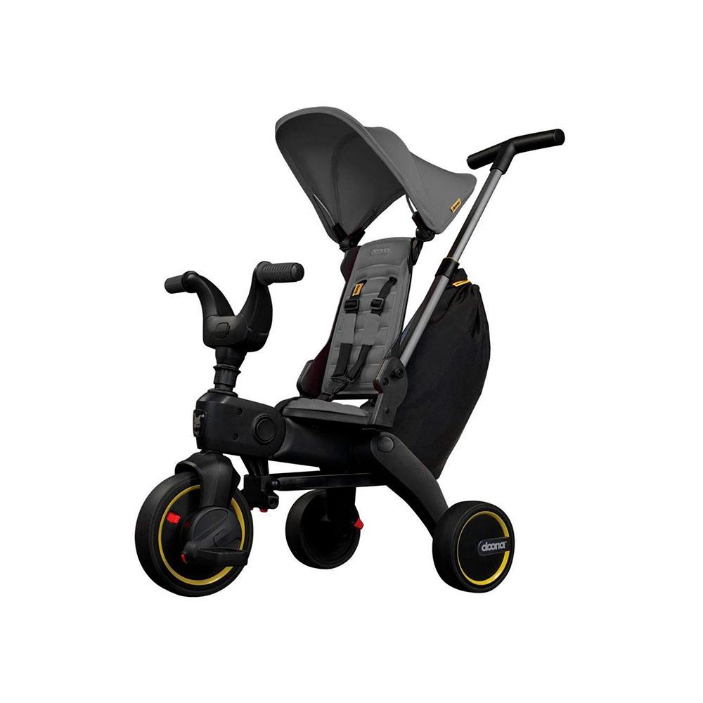 Складной трехколесный велосипед Doona Liki Trike S3 10м+ серый