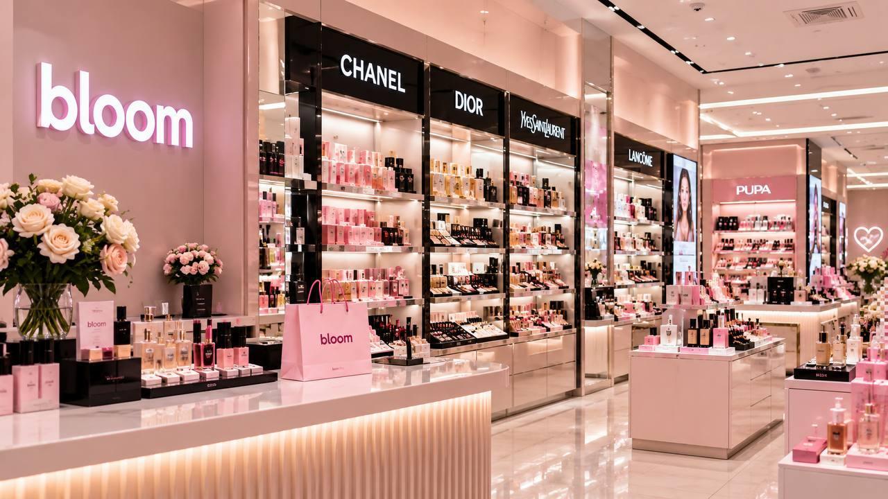 Команда Bloom в магазине