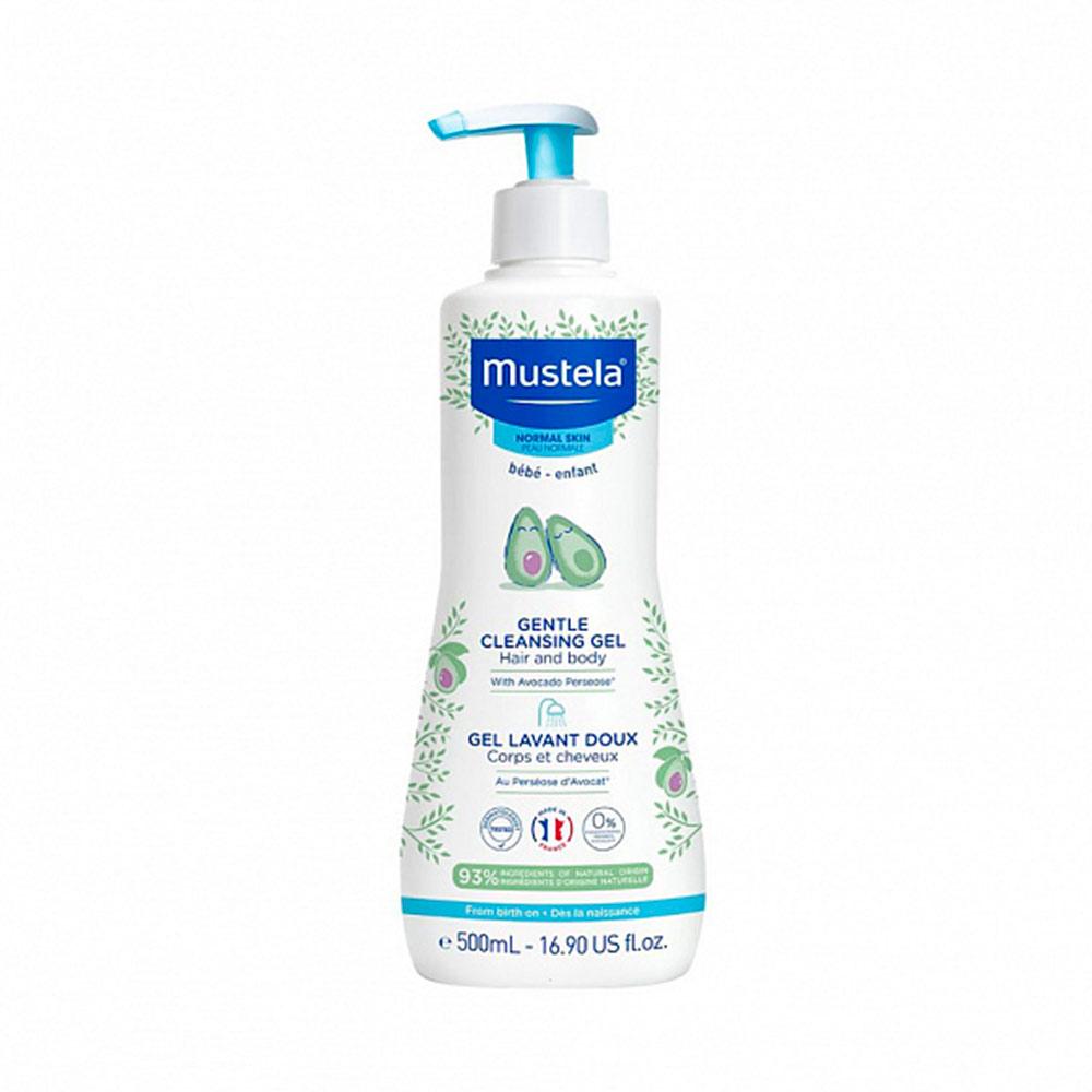 Гель Mustela для головы и тела нормальная кожа 500 мл