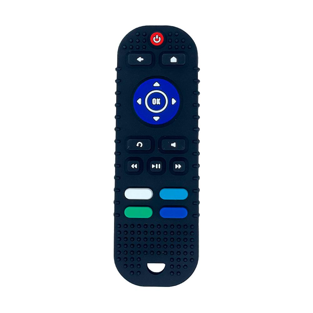 Прорезыватель Пульт от телевизора Roxy Kids с держателем силиконовый Прорезыватель Пульт от телевизора Roxy Kids с держателем силиконовый