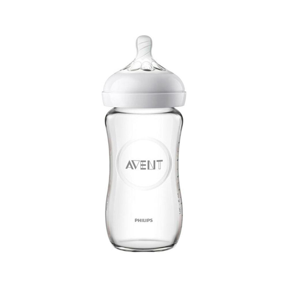 Бутылочка Philips Avent Natural стеклянная 1м+ 240 мл 1 шт Бутылочка Philips Avent Natural стеклянная 1м+ 240 мл 1 шт