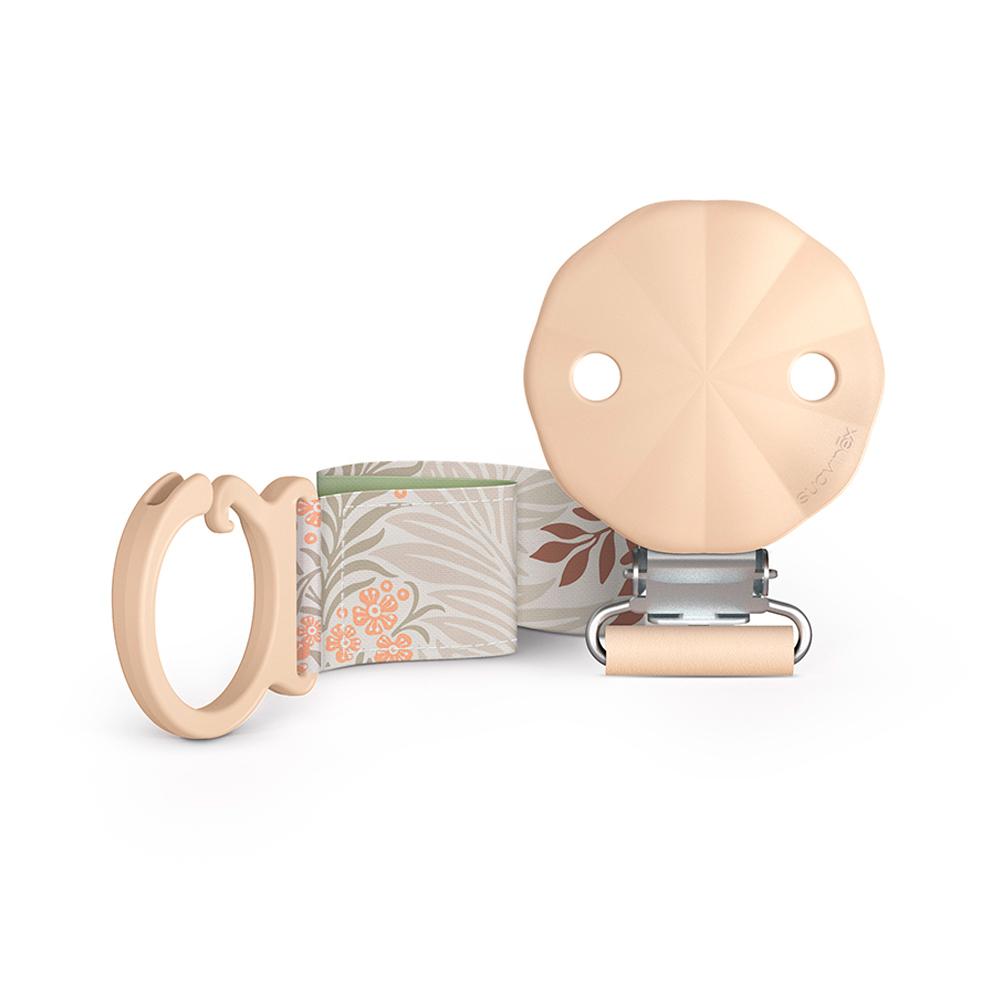 Держатель для пустышки Suavinex Poetry розовый