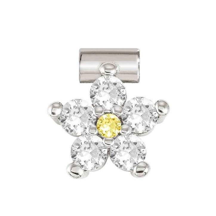 SEIMIA ed, FLORA in 925 sterling silver and cz (LARGE FLOWERS) (000_WHITE)