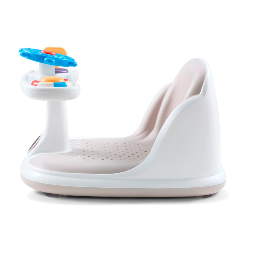 Сиденье для купания в ванной Happy Baby BUBBLY grey