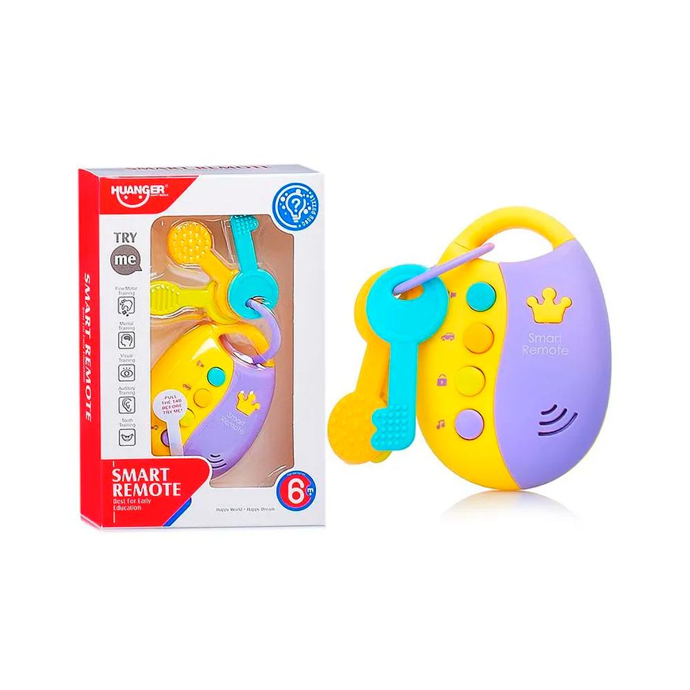 Погремушка-прорезыватель Пульт с ключами Huanger HE8026