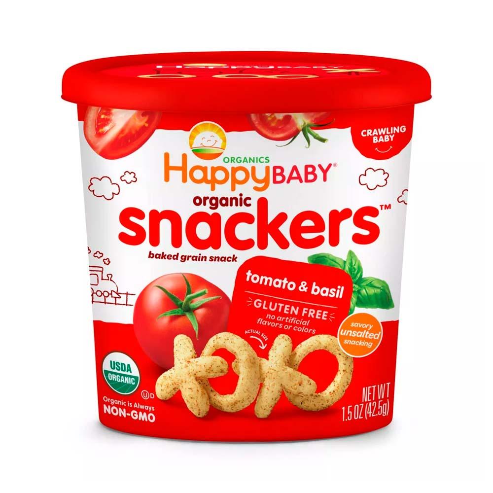 Happy Baby Snackers томат базилик