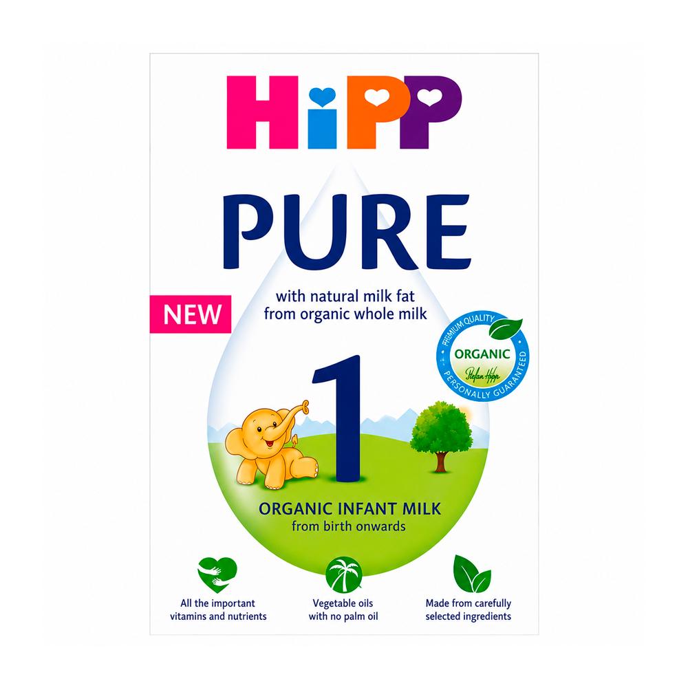 Детская молочная смесь HiPP 1 PURE с 0 месяцев органик, 300 г