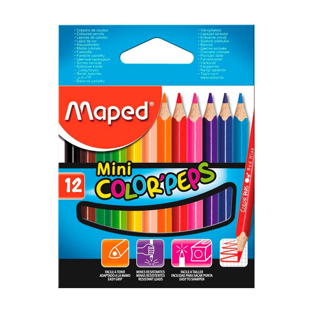 Карандаши Maped Color'Peps Mini 12 цв