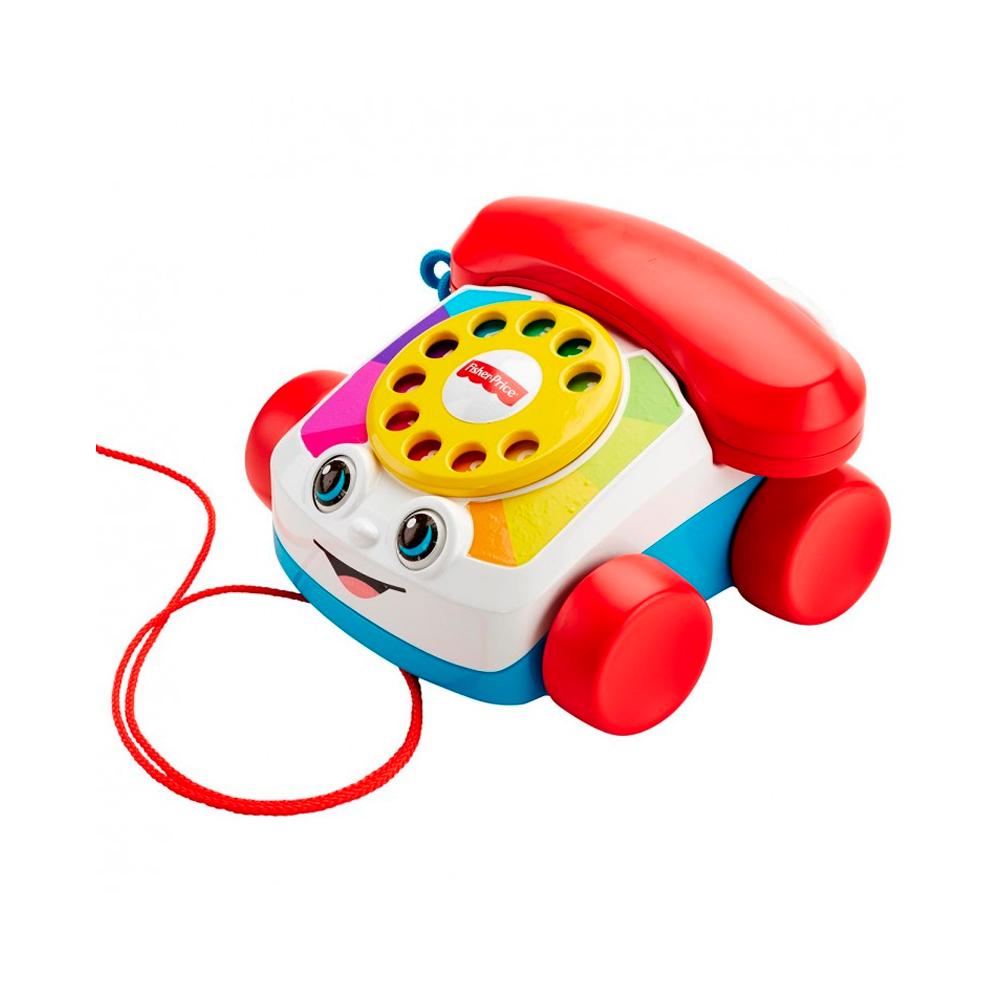 Игрушка-каталка Fisher Price Говорящий телефон Mattel