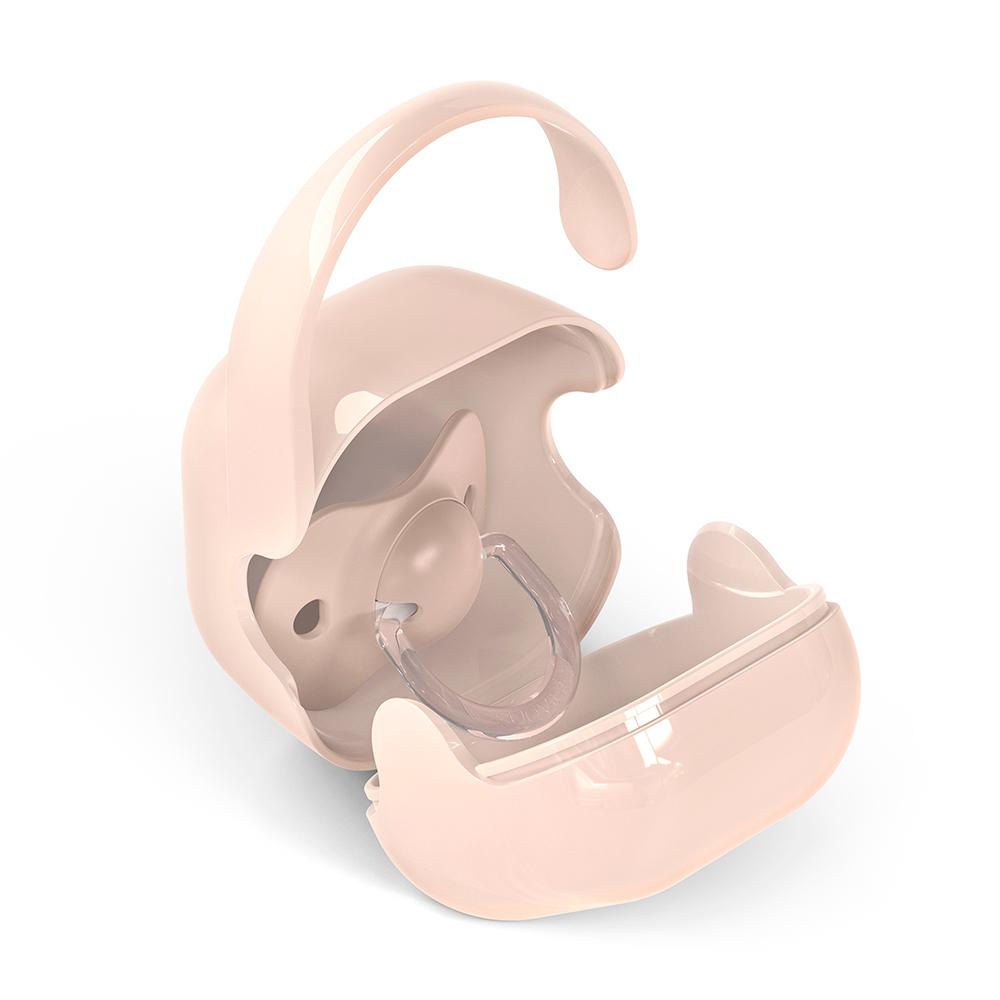 Футляр для пустышки Suavinex Birdies розовый Футляр для пустышки Suavinex Birdies розовый