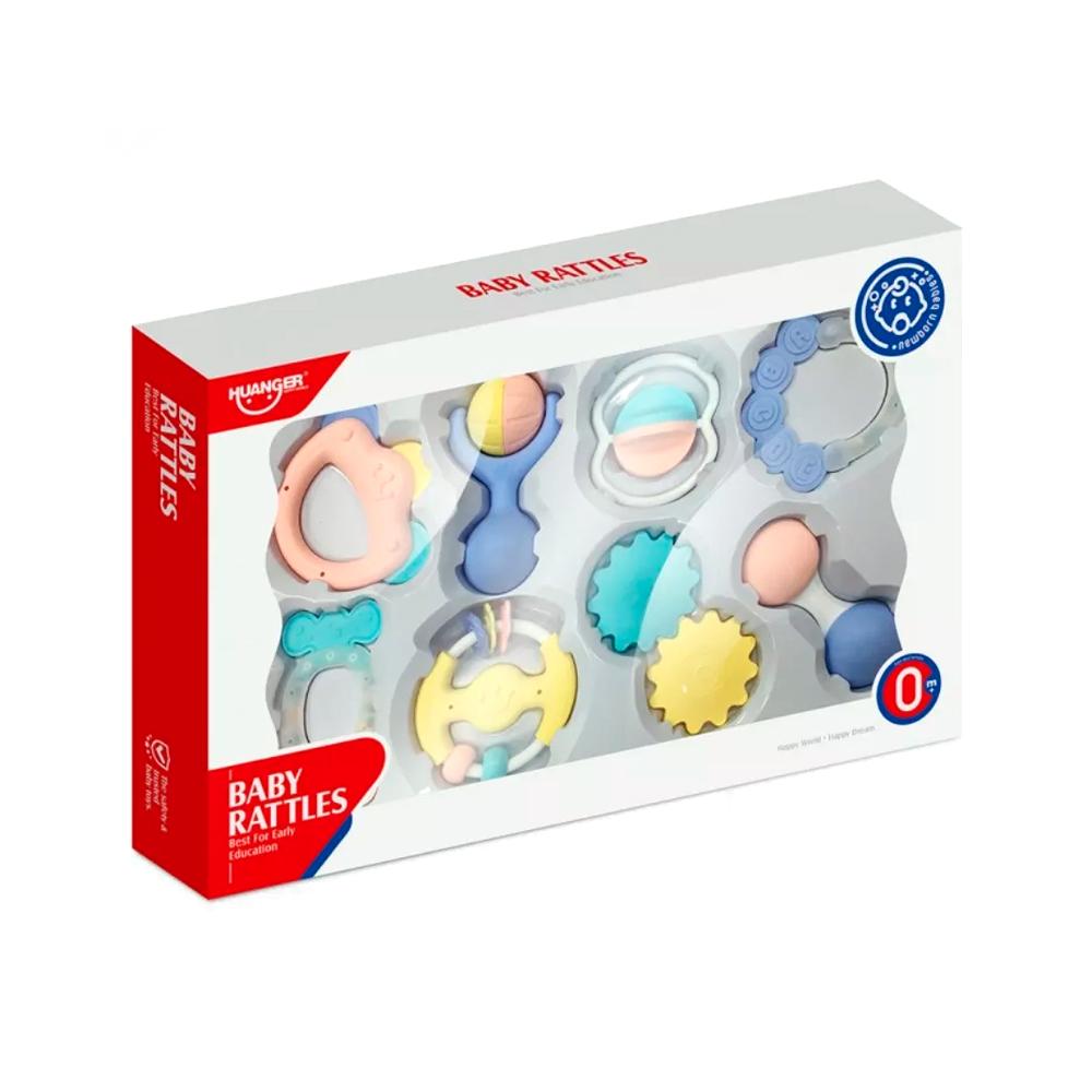 Набор погремушек-прорезывателей Huanger HE0113 Набор погремушек-прорезывателей Huanger HE0113