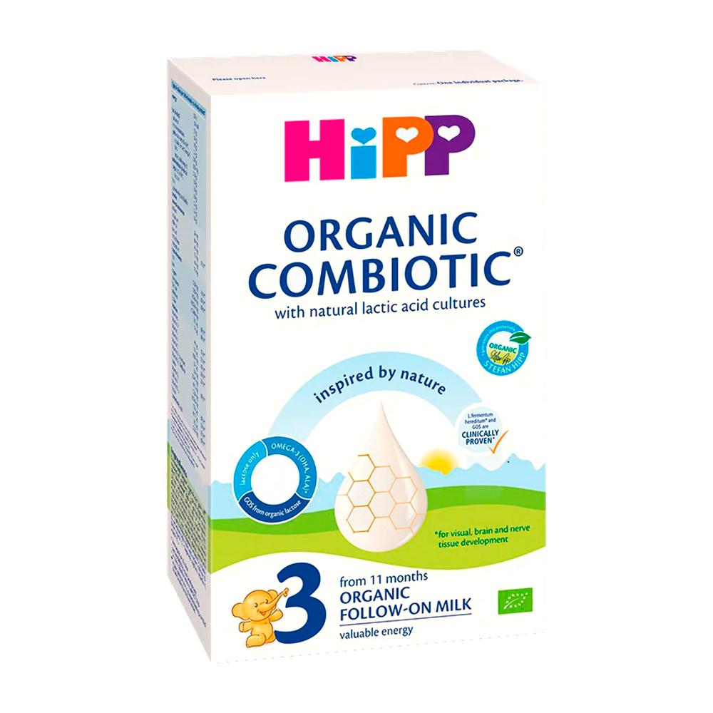 Сухая молочная смесь HiPP Organic Combiotic 3 11м+ 300 гр