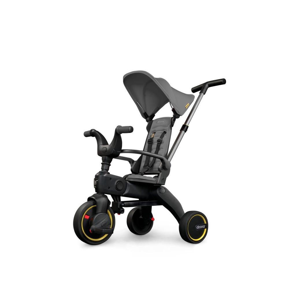 Складной трехколесный велосипед Doona Liki Trike S1 серый 10м+