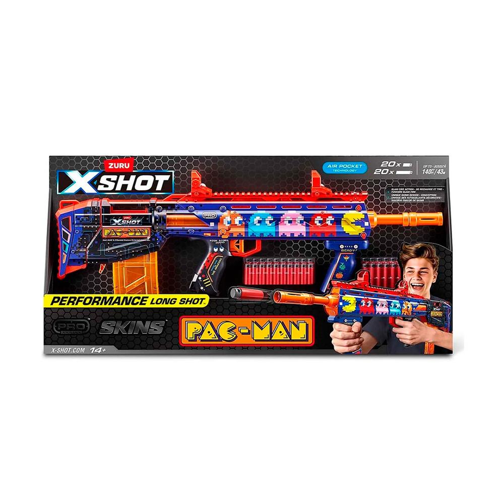 Бластер Zuru X-Shot Pacman 40 дротиков
