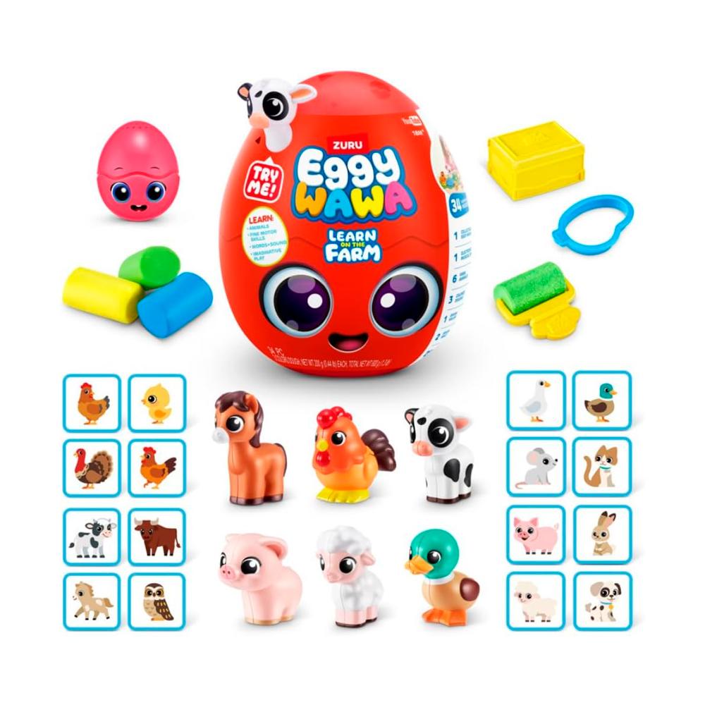 Фигурка-сюрприз Eggywawa Farm Animals