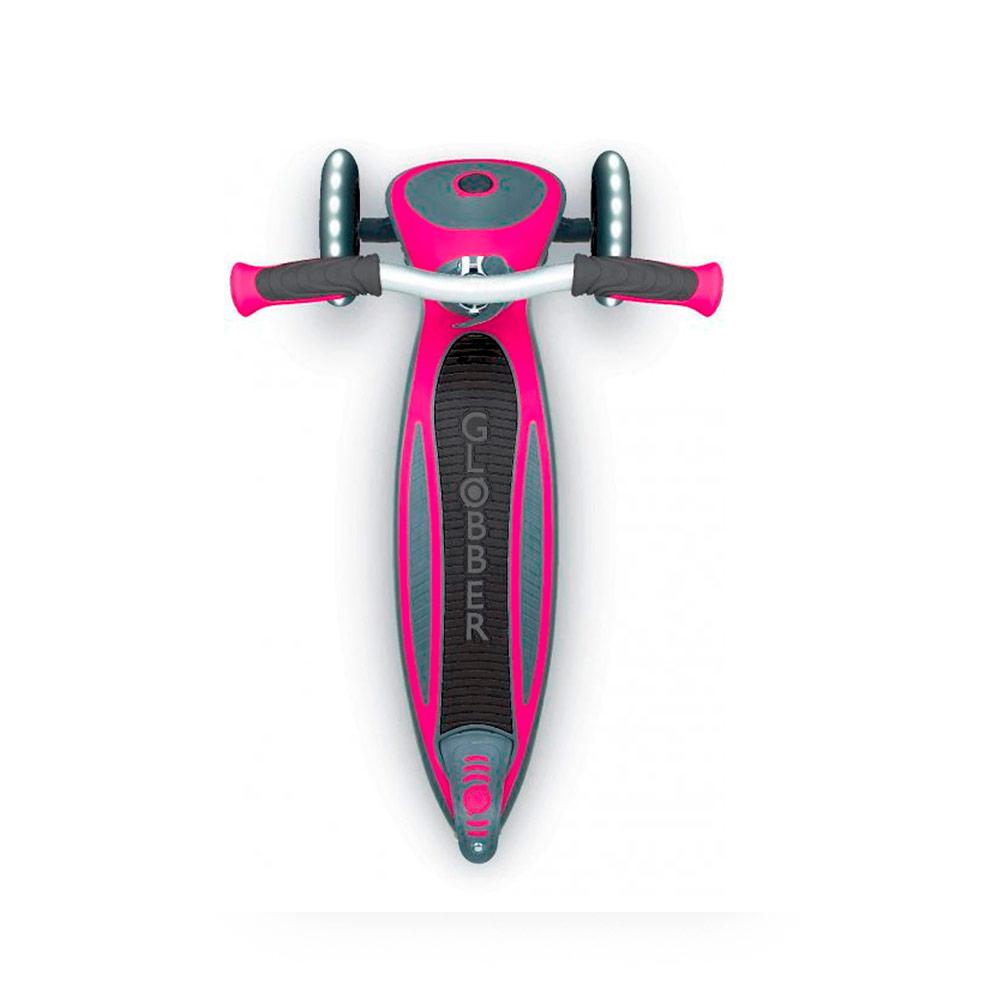 Трёхколесный самокат Globber Master Lights Pink