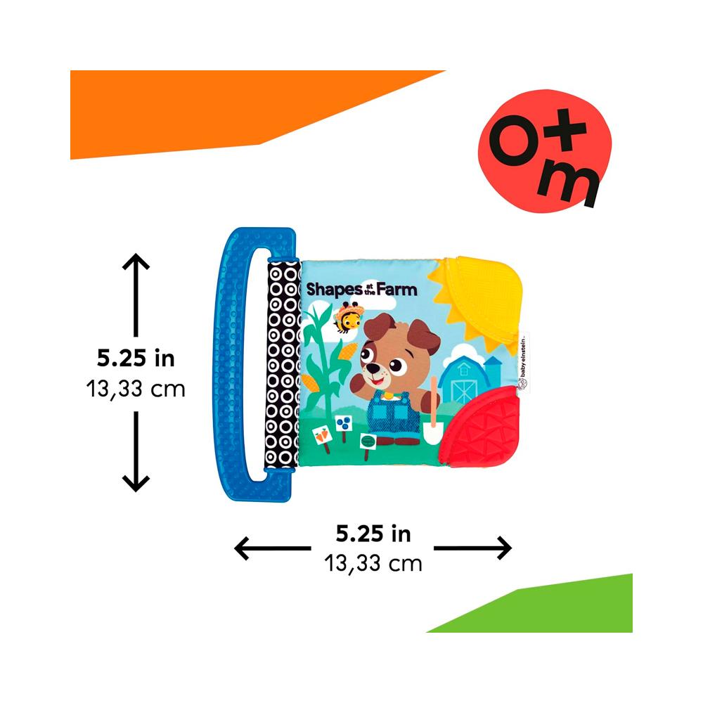 Книжка-игрушка Baby Einstein Shapes at the farm