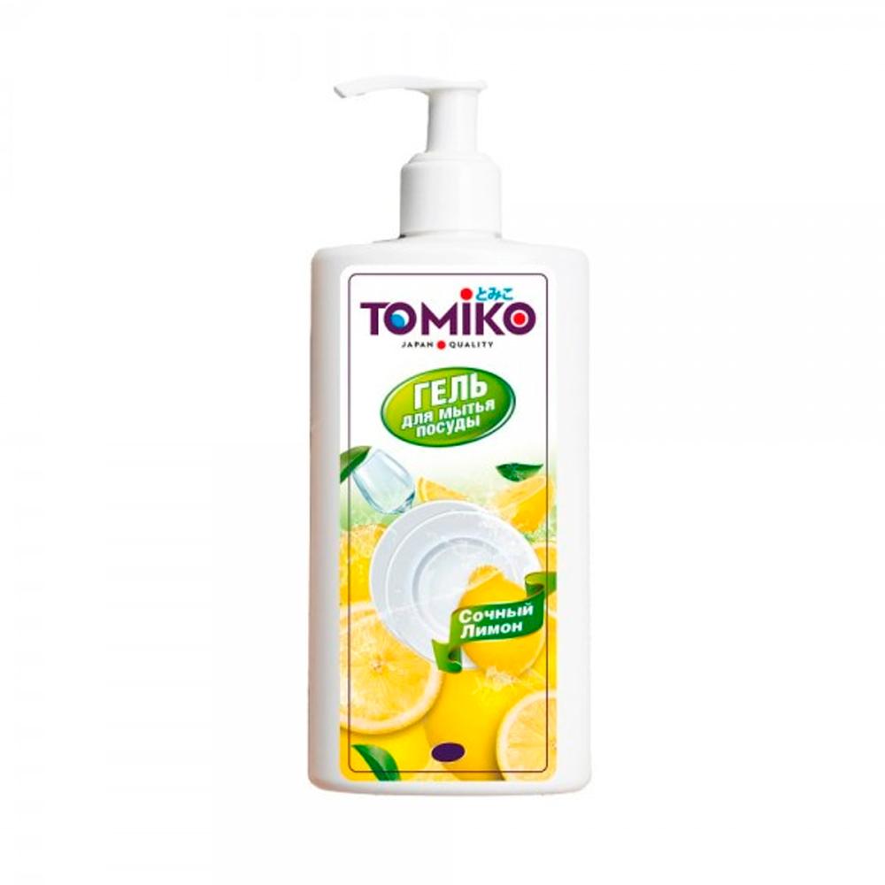 Гель для мытья посуды Tomiko сочный лимон 1000 мл