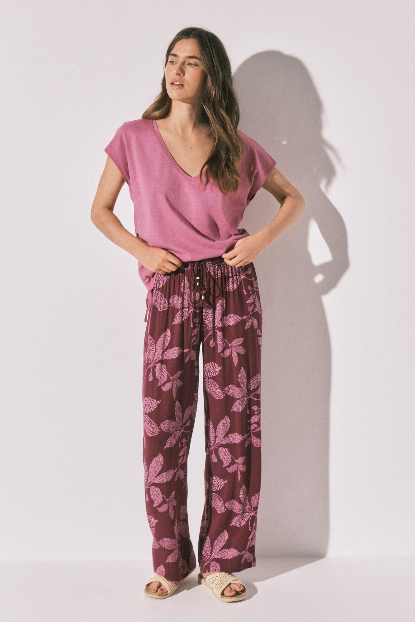 MMS DRAPPED TEE PINK