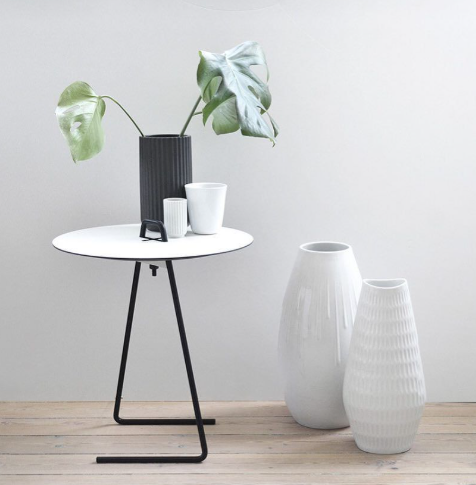 Белый журнальный столик 50x100 Белый