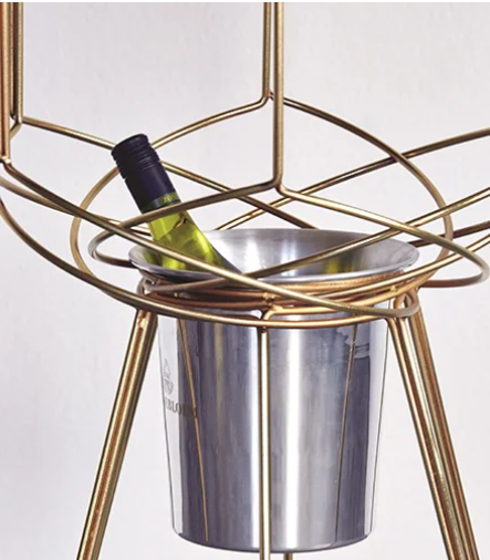 Сервировочный стол 44x63 коричневый