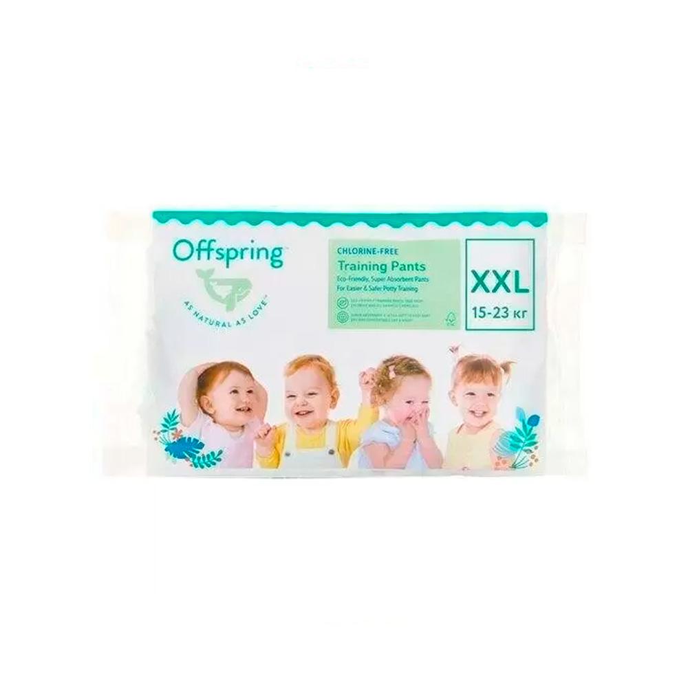 Трусики-подгузники Offspring Лимоны XXL 15-23 кг 24 шт