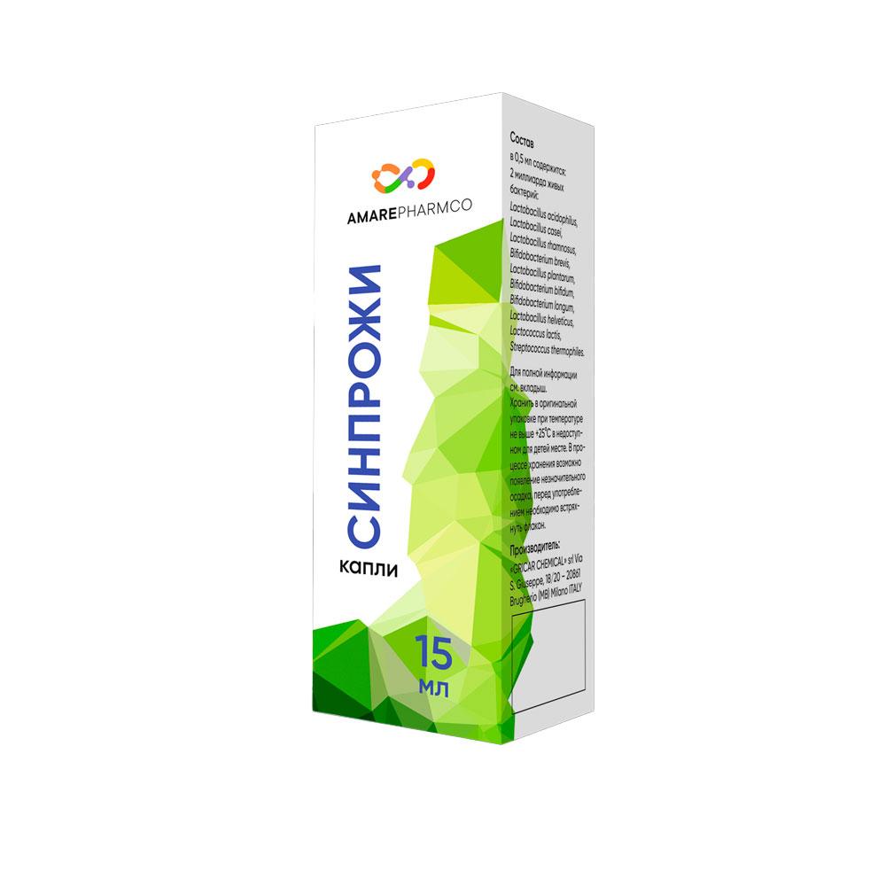 Капли Синпрожи 0м+ 15 мл