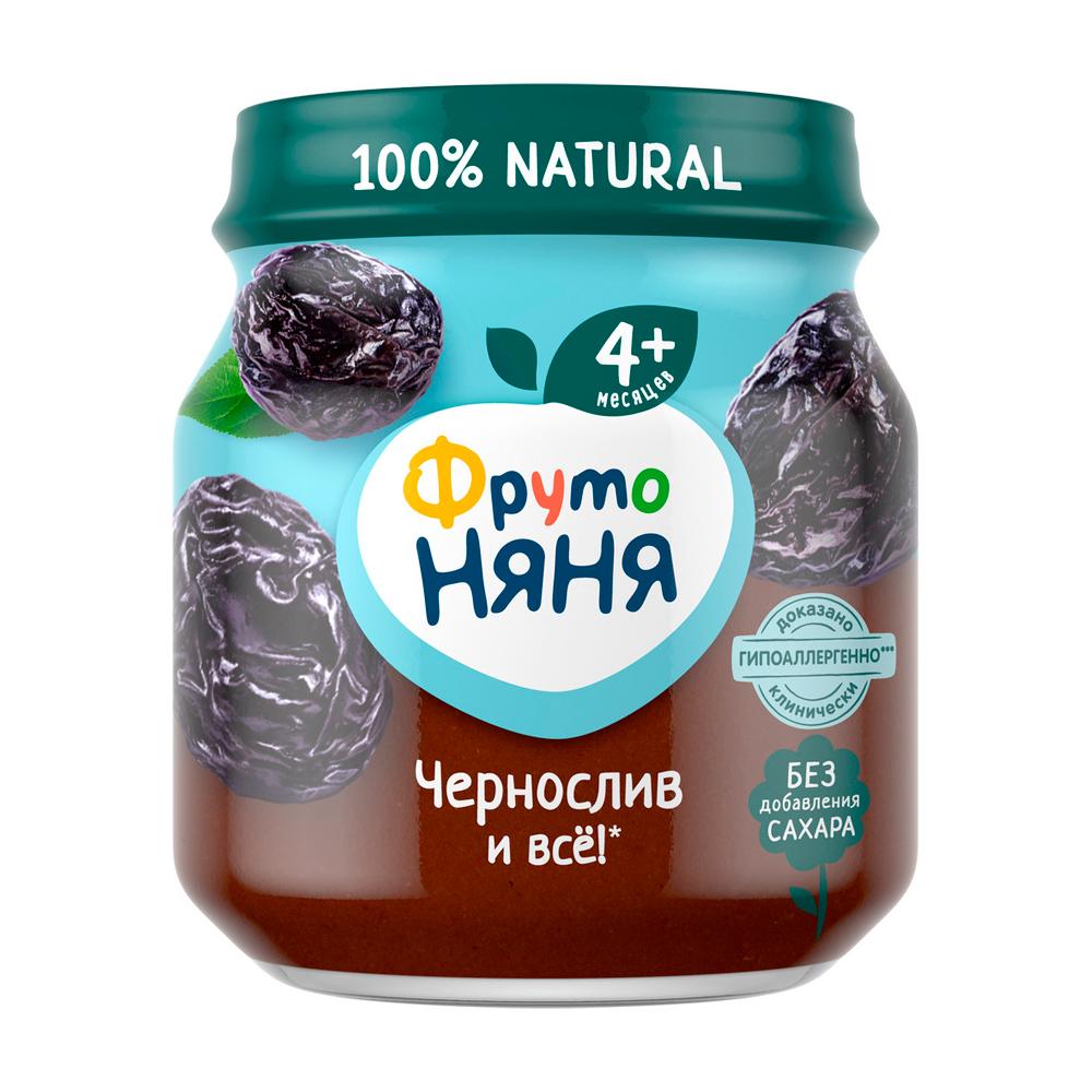 Пюре ФрутоНяня из чернослива 4м+ 100 гр